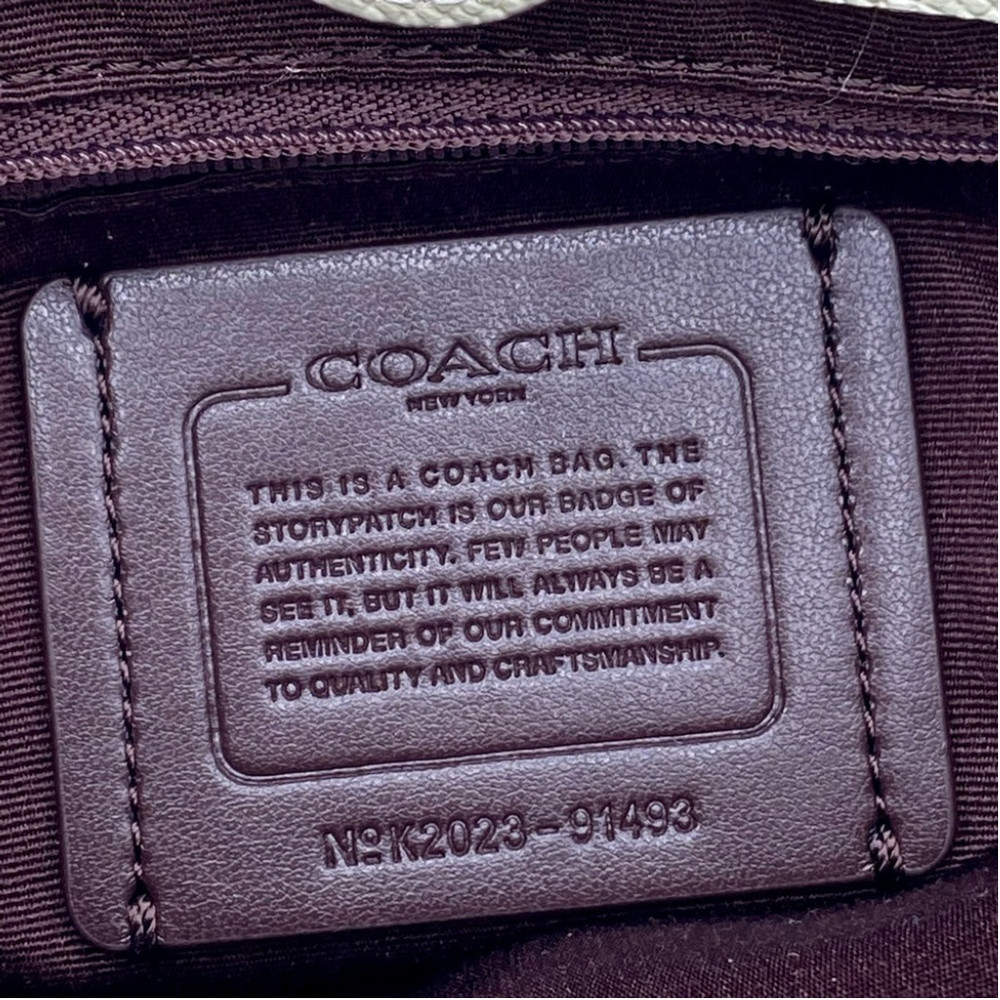 Coach Lillie Carryall satchel bag Crossbody Pale Green - Picture 15 of 16